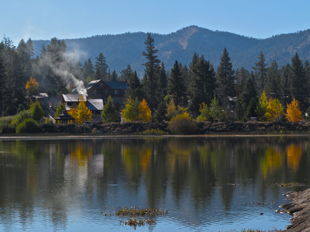 Big Bear Lake in the Fall