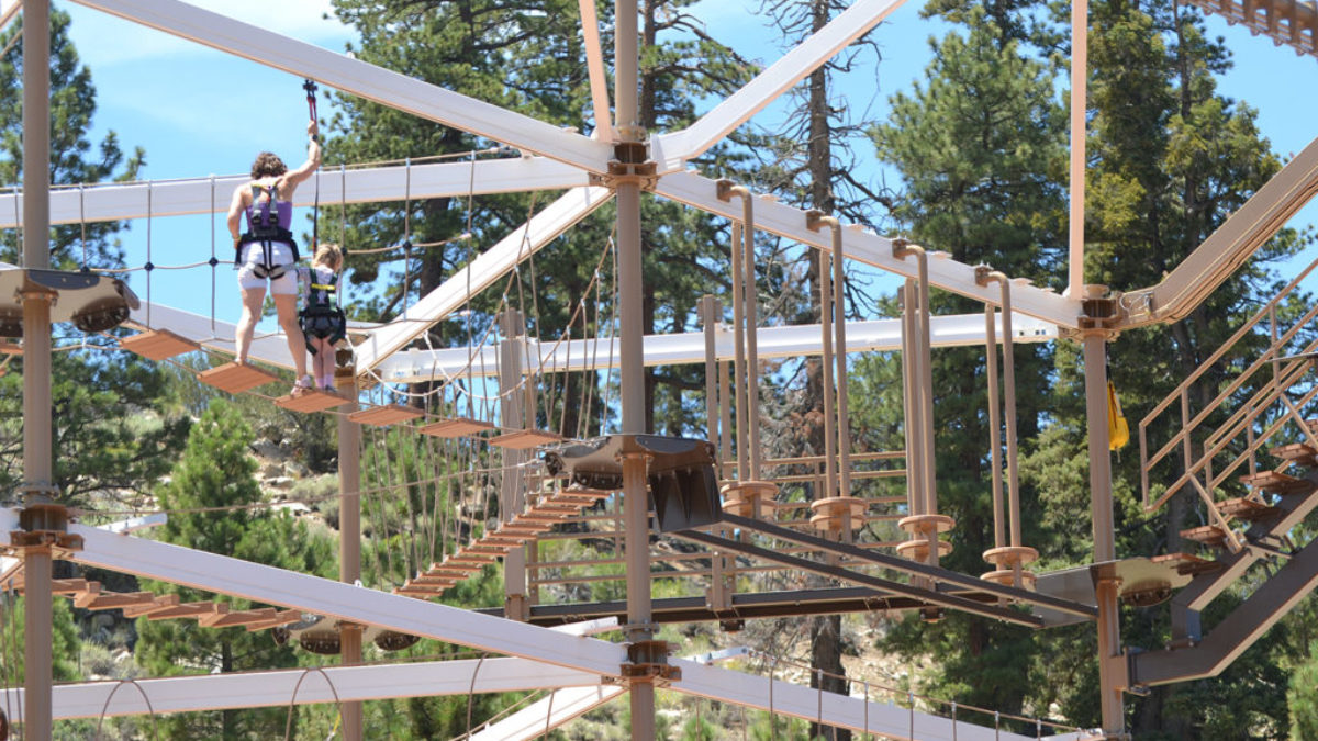 Big Bear Ropes Course: Soar to New Heights! Big Bear Getaway